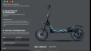 I met 2 e-scooters for EUR 11.000/pce :)
