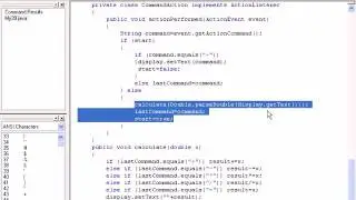 Java Урок 121 Вычисления с кнопками калькулятора. Тестирование и модификация