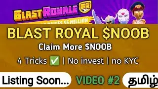 blast royal noob token update & tricks | how to earn free crypto | #airdrops #bestearningairdrop