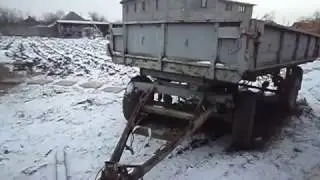 прицеп согнуло раму