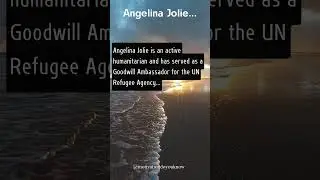 Angelina Jolie Interesting Fact