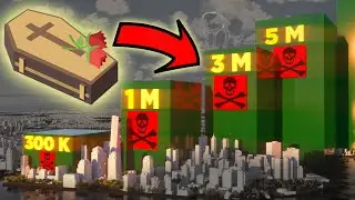 💀 Number of DEATHS by CAUSE (per year) 🡆 Real Scale