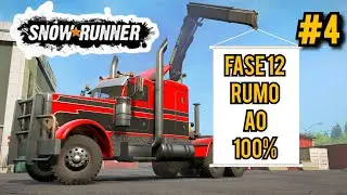 LIVE de SNOWRUNNER na FASE 12: Rumo ao 100% ,Parte:4 - PS5