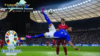 (ITALY STUMBLED ) ITALY VS SWITZERLAND EURO 2024 II ULTRA REALISM SIMULATION II SP FOOTBALL LIFE 24