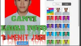 Cara MENGGANTI BACKGROUND FOTO di HP ANDROID 1 MENIT Jadi