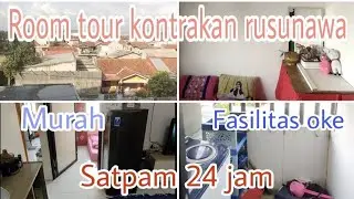 #Room Tour kontrakan Rusunawa Murah fasilitas oke