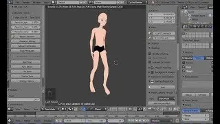 Addon Automatic Walk Cycle Blender tutorial // Blender ATX