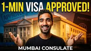 How I Got My Visa Approved In 60 Seconds!