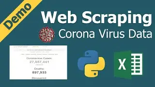 Web Scraping Project: COVID-19 data scraping using Python, Beautiful Soup, Requests [Demo + Code]