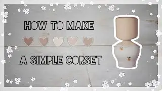 how to make a CORSET in BLENDER 2.8 | Blender 2.83 Tutorial