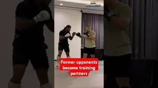 Tyrone Spong training with Gokhan Saki for Karate Combat