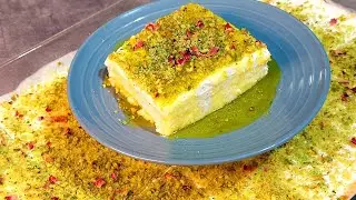 من الحلويات اللى كنت أكرهها وصرت صحبة معاها🤣ليالى لبنان بتكات مميزة بطعم بوظة عربية / حلى بارد ومنعش