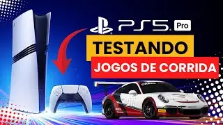 PLAYSTATION 5 PRO, TESTANDO JOGOS DE CORRIDA