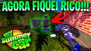 FIZ O MELHOR MOONSHINE E FIQUEI RICO!!! | My Summer Car | ep 74