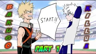 Bakugo VS Killua PART 1 (manga animated)