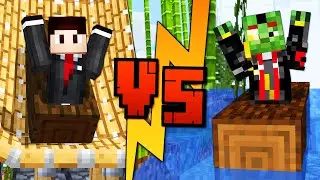 WER baut die BESTE WILDWASSERBAHN in Minecraft? TheJoCraft vs. iOser100