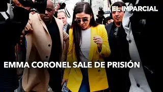 Emma Coronel sale de prisión