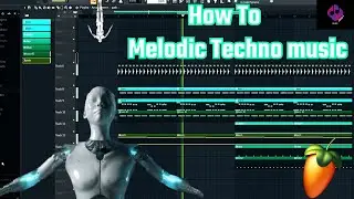 How To Make techno Music - FL Studio ( Free Download FLP ) 