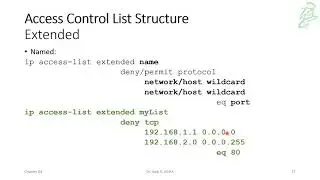 21 - Access Control List Structure