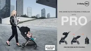 U-Baby PRO UW-ST BV1 Auto-Folding Compact Stroller