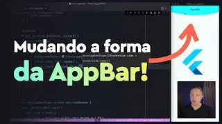 Como mudar a Forma (Shape) da AppBar no Flutter?