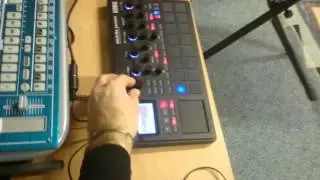 Electribe 2 Sampler controlling the Roland JD-XA