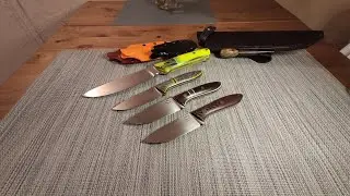 Штучные ножи из стали CPM S125V и PGK
