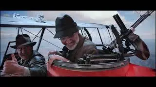 Escape from the German Zeppelin HD #indianajones #indianajonesandthelastcrusade