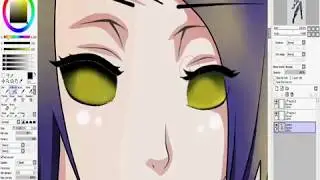 Coloring OC - Saphayia [Paint Tool Sai]