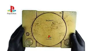Restoring the original Yellowed and Dirty Playstation(PS1) - Vintage Console restoration & repair