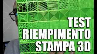 TEST PRO - Riempimenti per la Stampa 3D