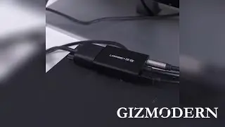1080P HDMI to VGA Adapter, with Audio Port, for PC, Monitor, Projector & More