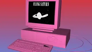 Flying Saturn (Synthwave)