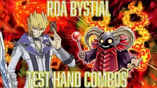 YUGIOH Red Dragon Archfiend Bystial Test Hand Combo UPDATE Oct 2023