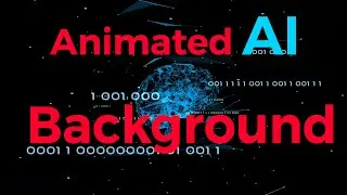 FREE Artificial Intelligence Futuristic Background Video