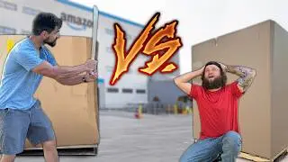 1v1 Amazon Return Pallet Challenge! Winner Takes All!