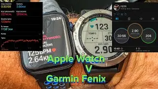 APPLE WATCH  Vs  GARMIN FENIX - TREADMILL TEST