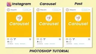 Instagram Carousel in Photoshop - Step by Step Tutorial