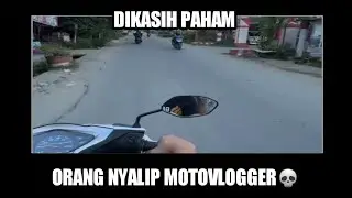 Never overtake a motovlogger😱...