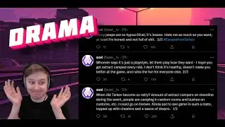 Campers Drama on twitter - Escape from Tarkov