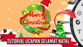 Ucapan Selamat Natal Di Android || Tutorial Kinemaster ( Full Overlay )
