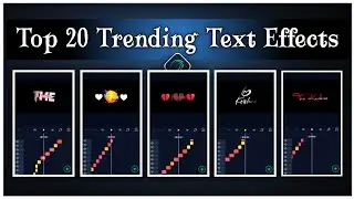 Top 20 trending text xml file | trending text effect xml file | alight motion xml file