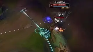 When it's late game and you step on a Caitlyn trap