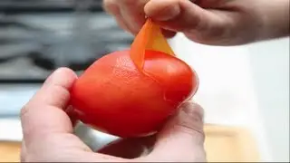 COOKING TIPS: How to Easily Peel a Tomato