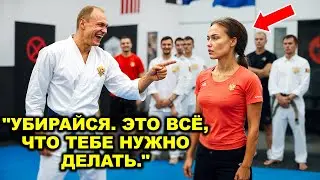 Чёрный пояс вызвал простую женщину на бой в шутку – то, что она сделала, поразило всех