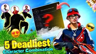 Top 5 Deadliest Character Combination in Free Fire – DOMINATE Every Match