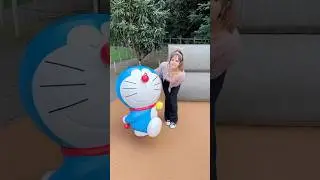I met Doraemon in Japan 🇯🇵😍