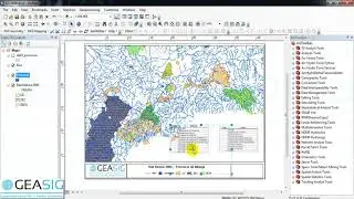 Añadir la tabla de atributos en el mapa en ArcGIS