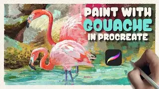 How to Paint with Gouache in Procreate