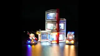 BriksMax Light Kit For Lego City Hospital 60204
